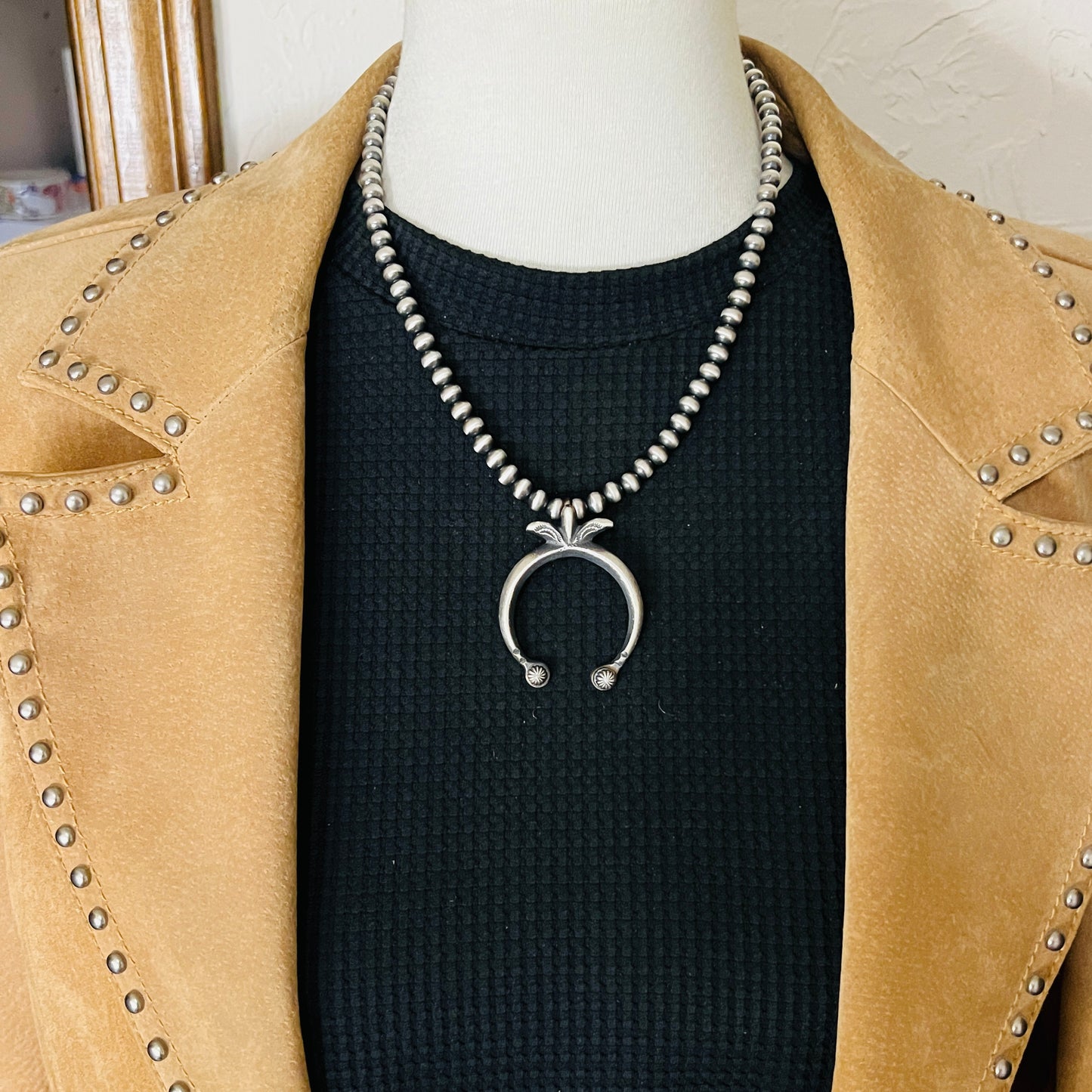 Naja pendant Martha Cayatineto Sterling Silver plain simple old style 871