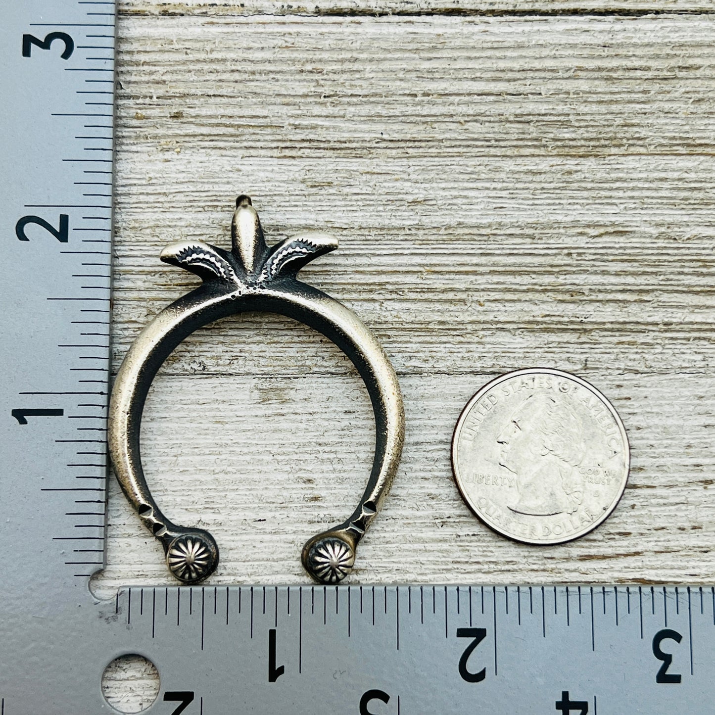 Naja pendant Martha Cayatineto Sterling Silver plain simple old style 873