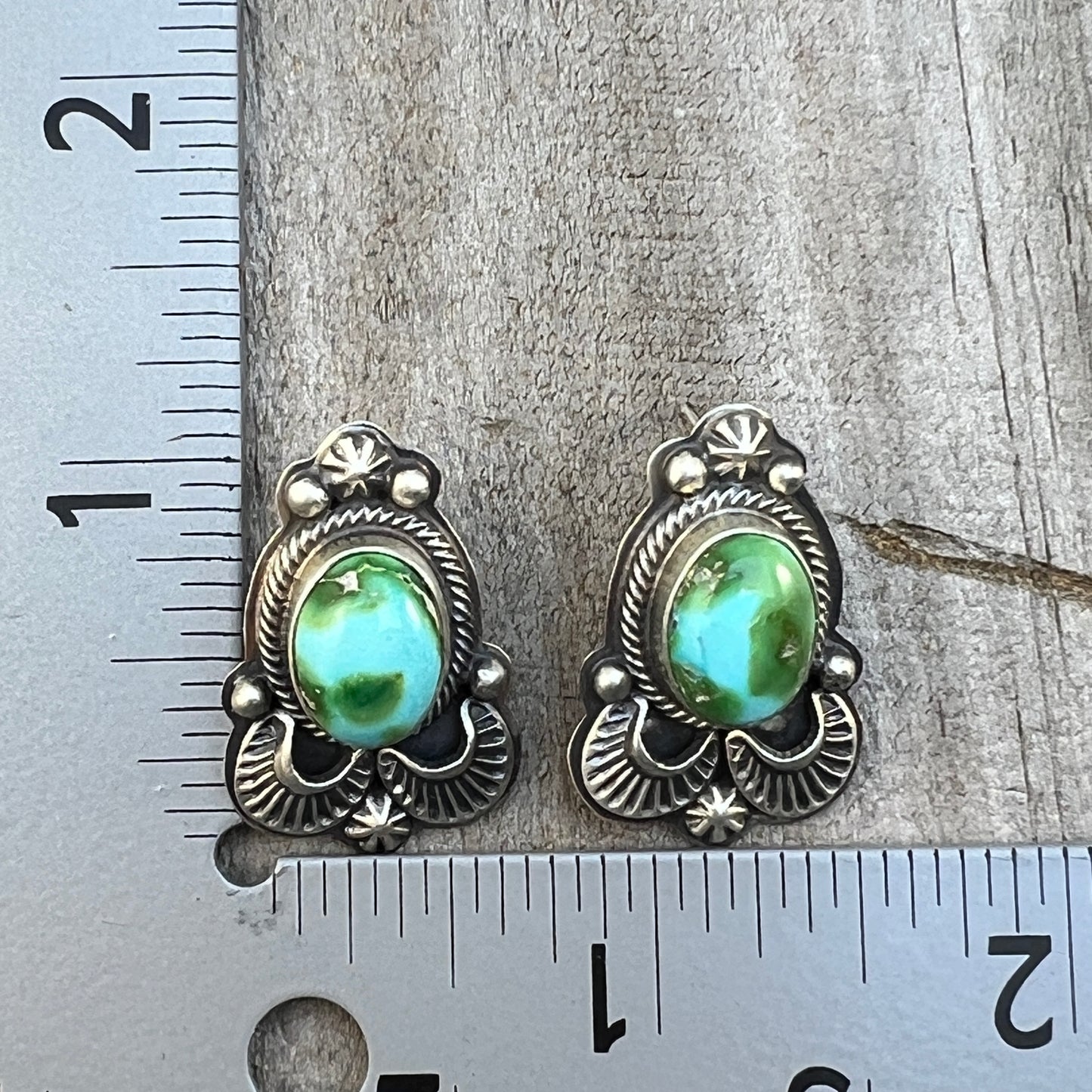 High quality Sonoran Polychrome Turquoise 24" necklace earrings set Randy Boyd 702