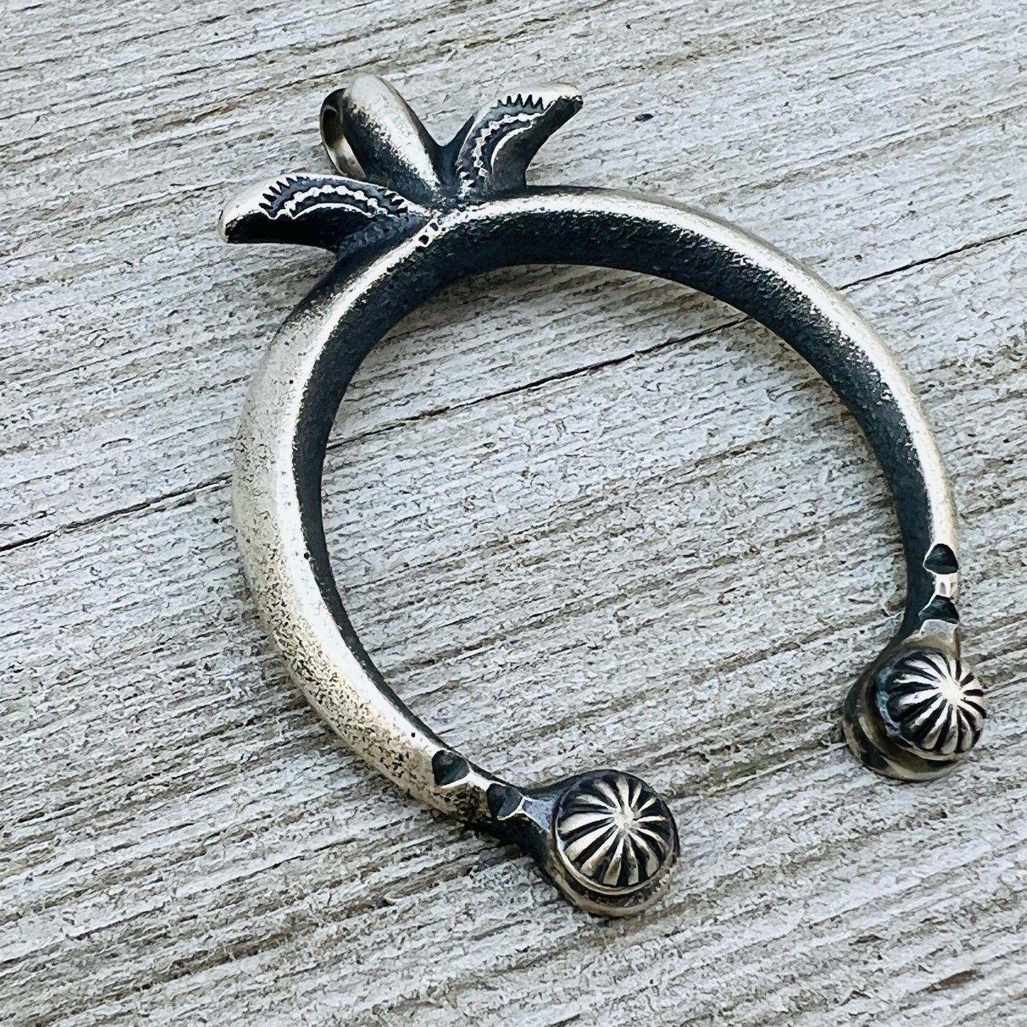 Naja pendant Martha Cayatineto Sterling Silver plain simple old style 871
