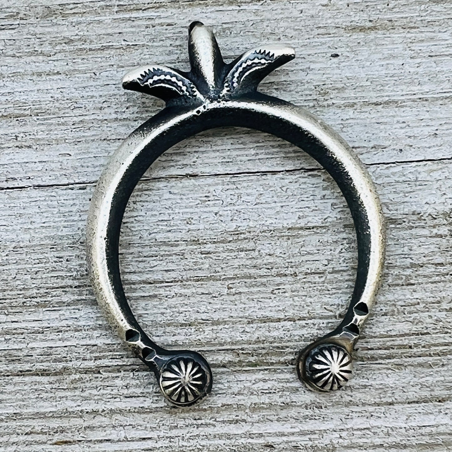 Naja pendant Martha Cayatineto Sterling Silver plain simple old style 871