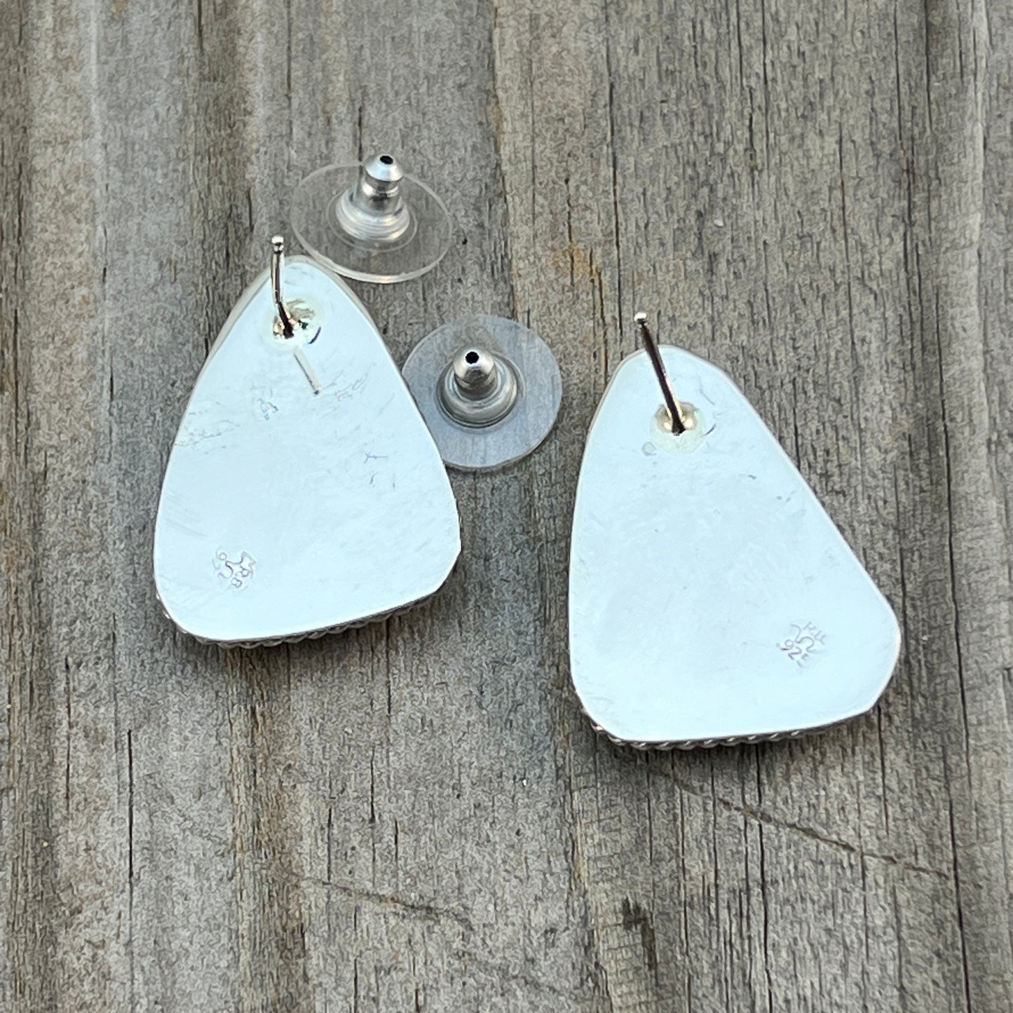 Sterling silver Turquoise stud Earrings Arlene Lewis Sterling Silver 836