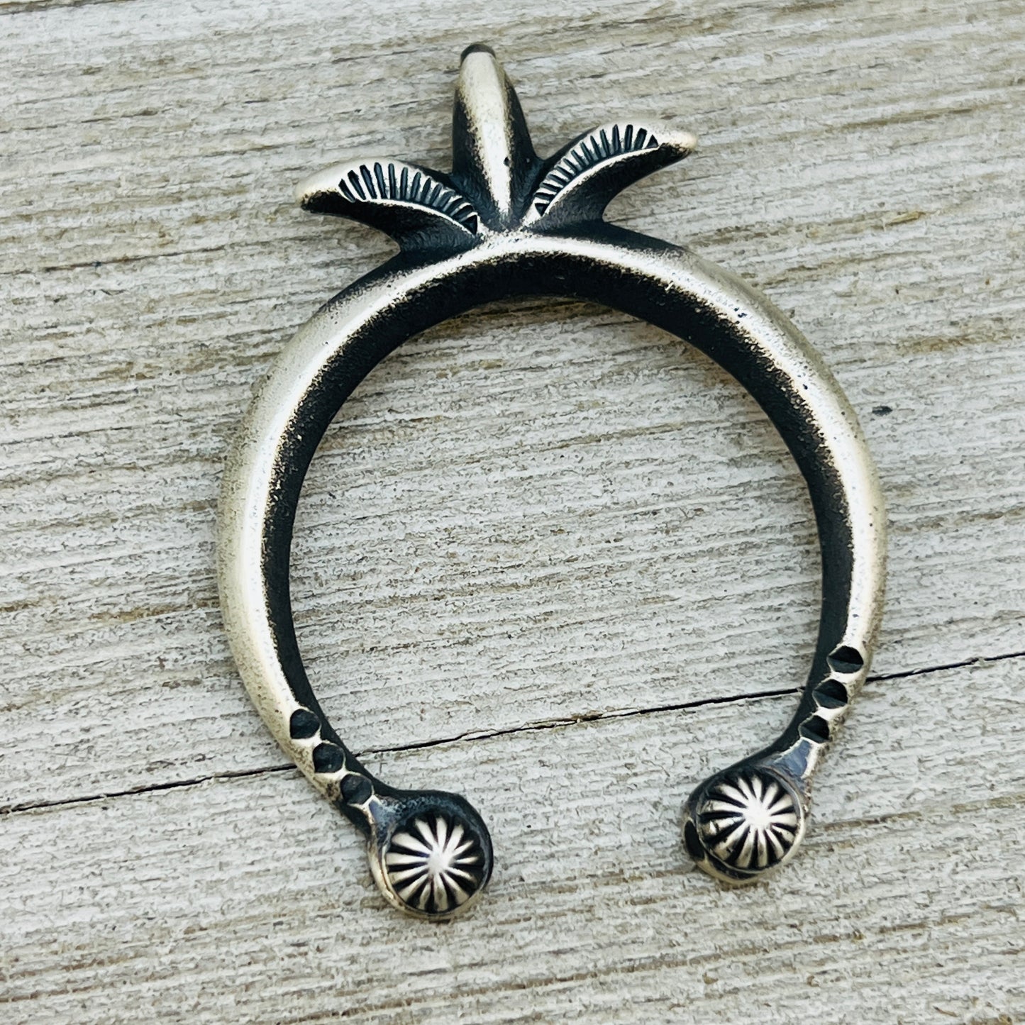 Naja pendant Martha Cayatineto Sterling Silver plain simple old style 872