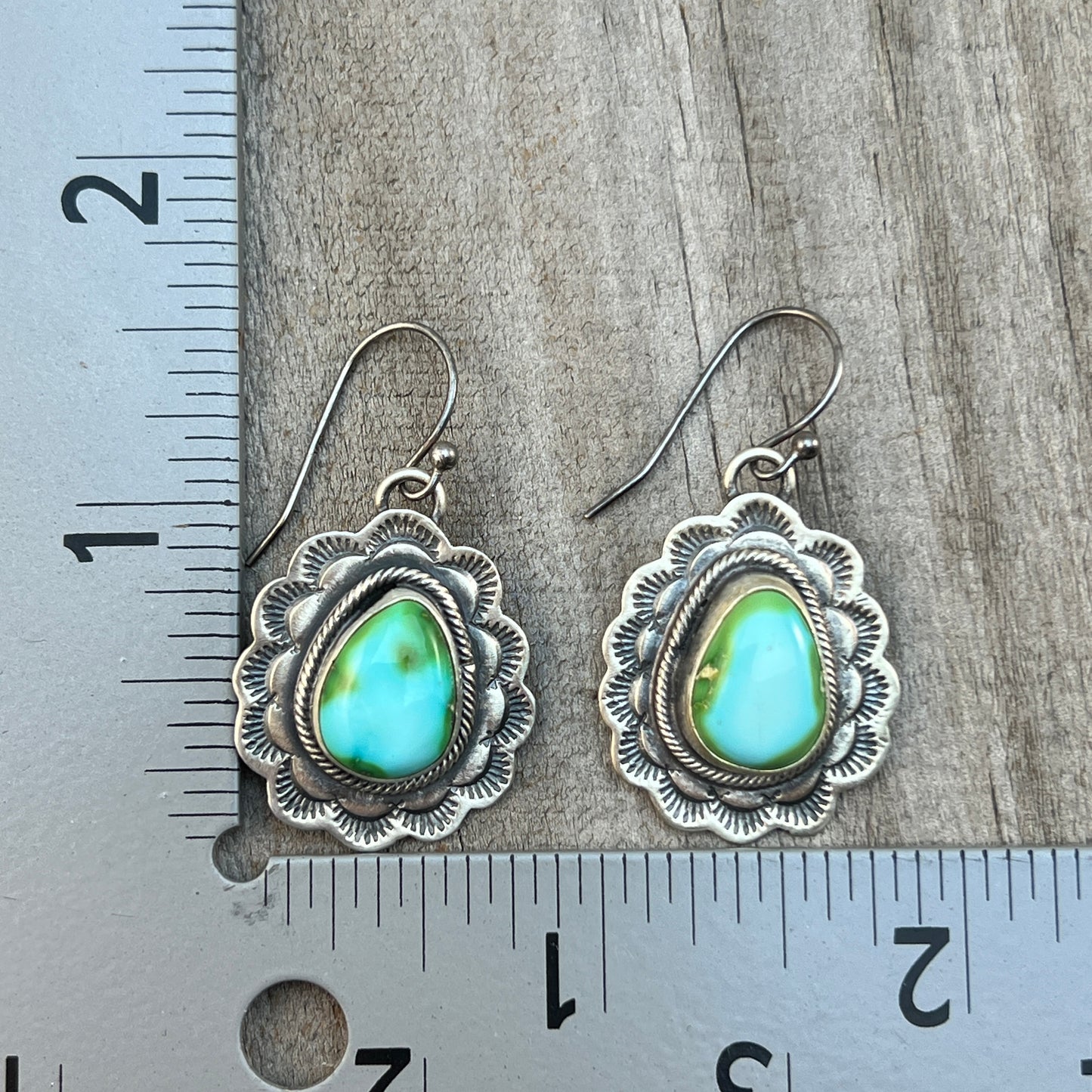 High quality Sonoran Polychrome Turquoise 19 1/2" necklace earrings set Bobby Johnson 703